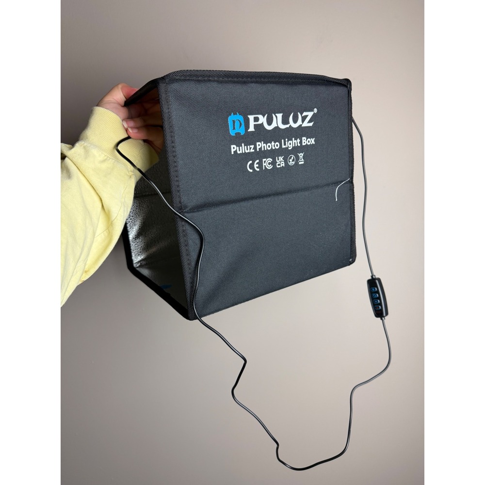 Puluz Photo Light Box Portable LED Studio Shooting Tent USB Powered Black